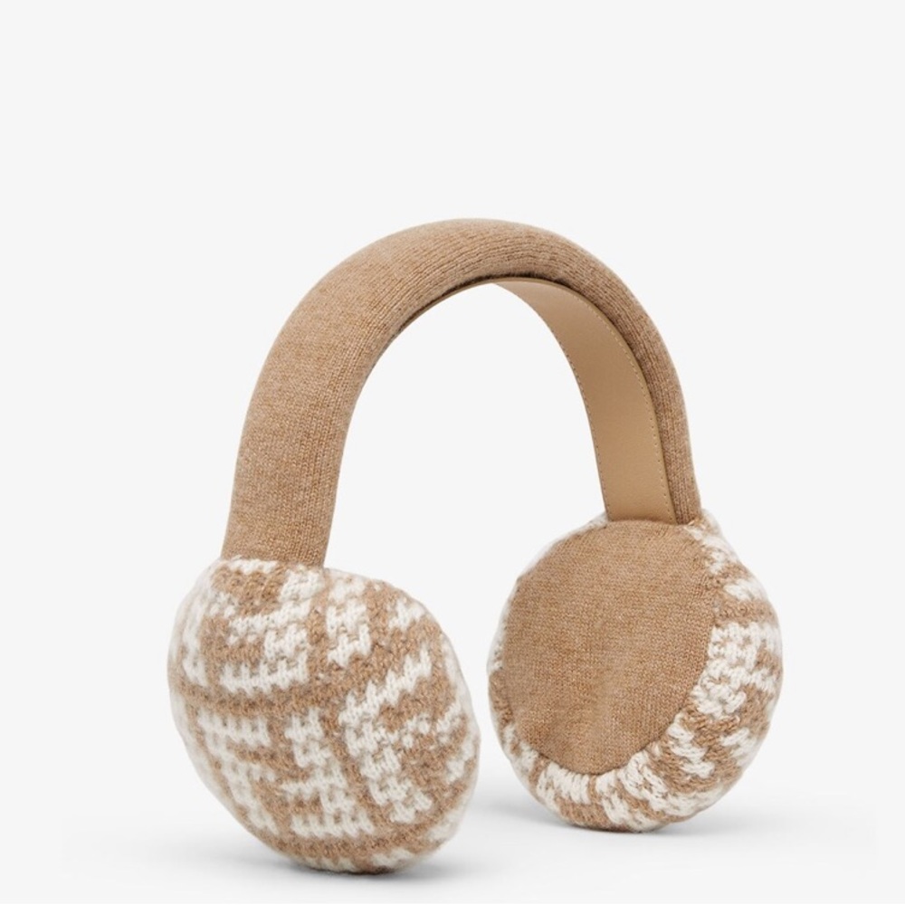 Fendi Logo Ear Muffs (NWT)